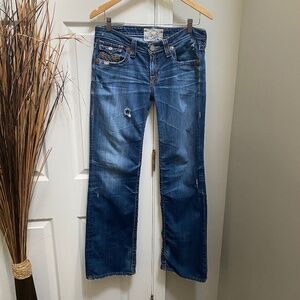 Big Star Jeans Vintage Collection Women's Bootcut Liv Low Rise Denim Size 29L